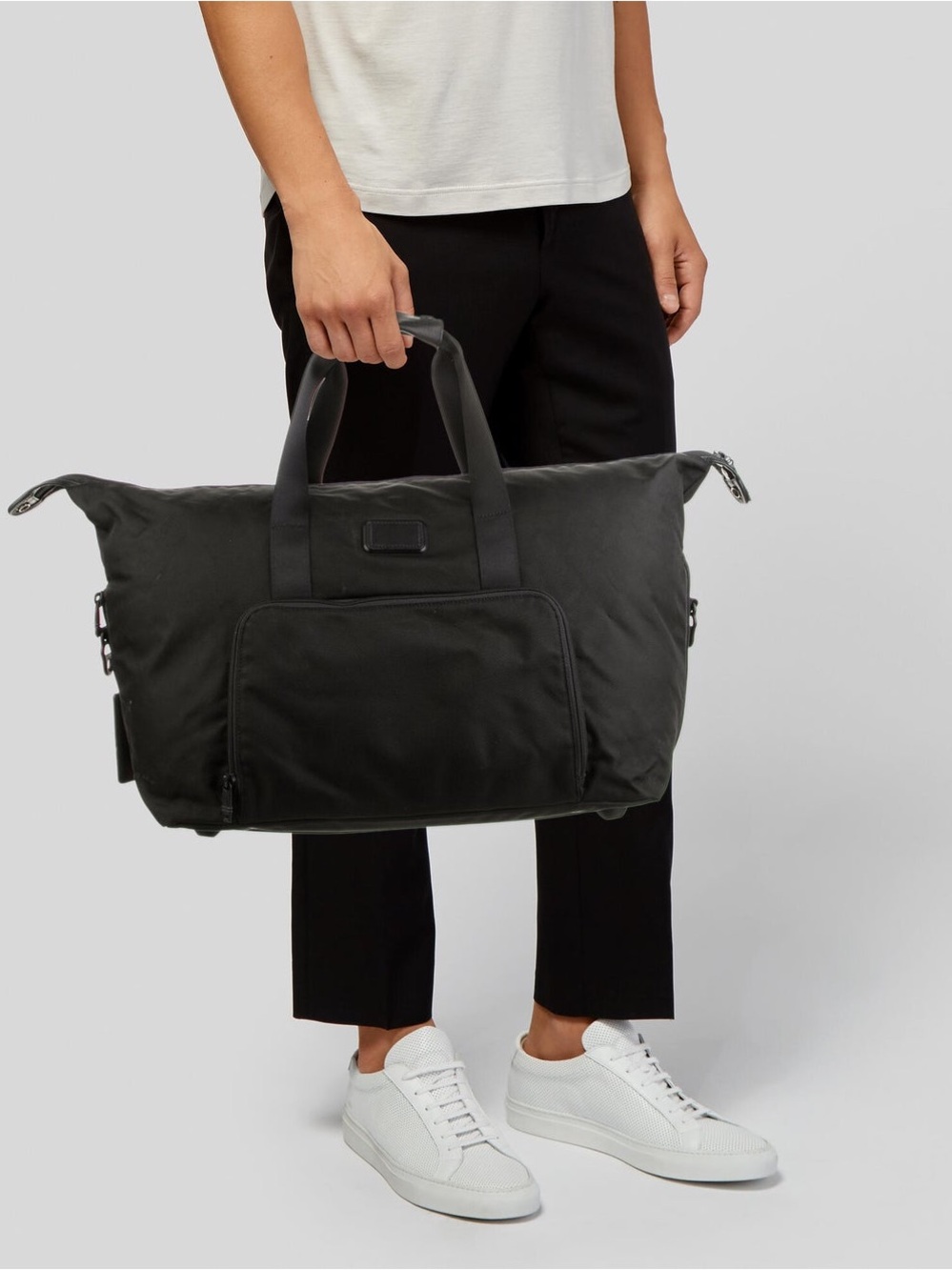 TUMI Alpha II Expandable Duffle Bag Black